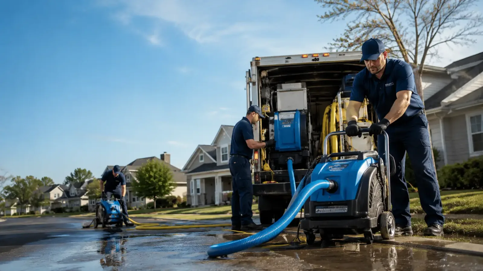 Flood Damage Cleanup in Jamestown, LA